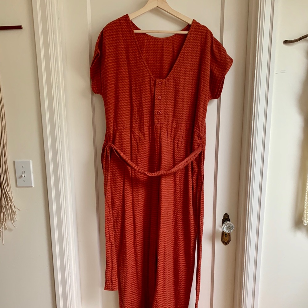 Ace & Jig Onesie Jumpsuit Russet size Large